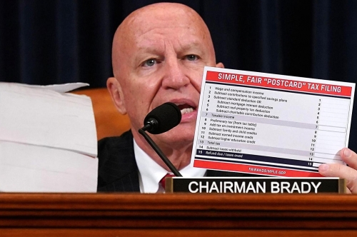 Chairman Brady, Taxes, GOP